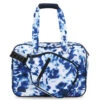 Ame & Lulu Pickleball Tote Bag (Navy Tie Dye) -Tennis Pro Shop PBT198 Ame Lulu Pickleball Tote Navy Tie Dye a 1000 1000