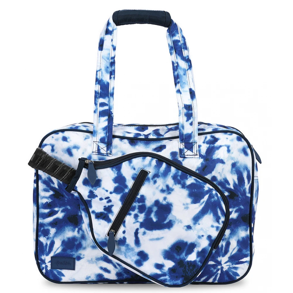 Ame & Lulu Pickleball Tote Bag (Navy Tie Dye)