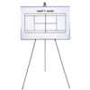 Coach’s Corner Tennis Court Position & Tactics Dry Erase Board