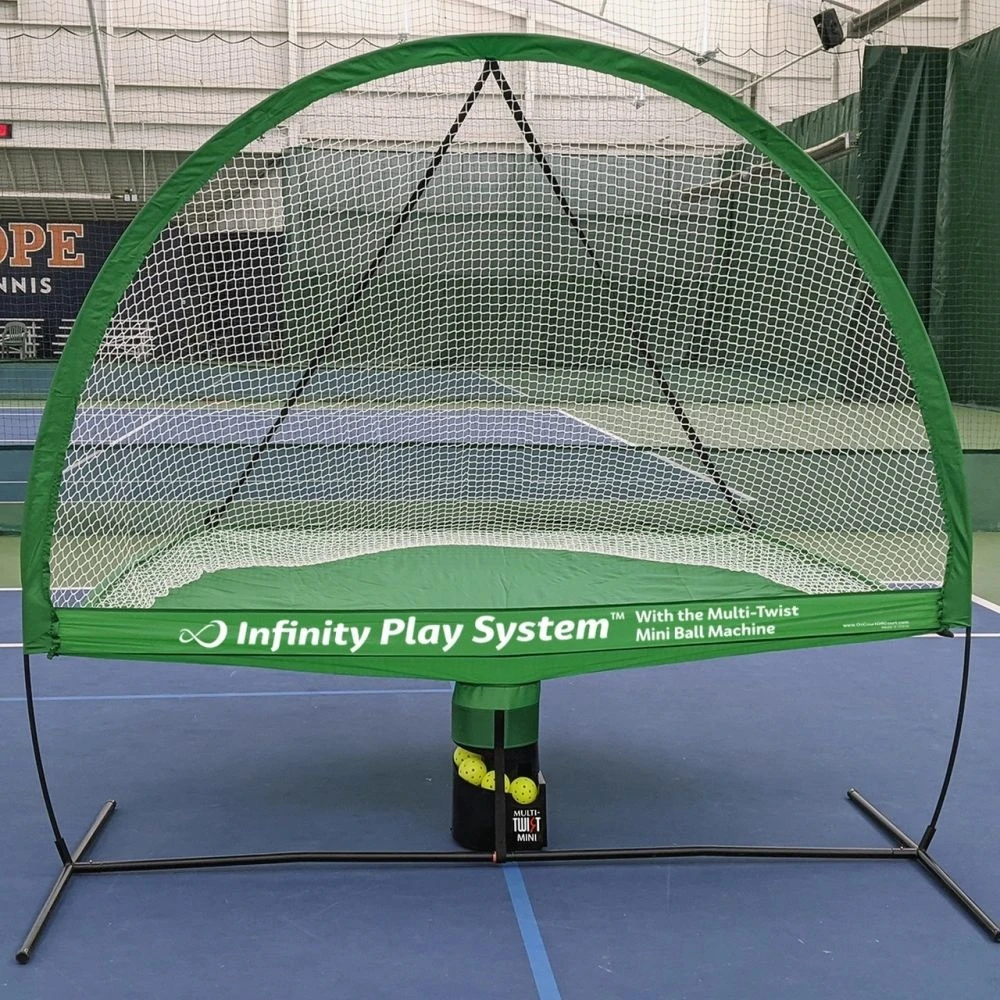 Infinity Play System Retrieval Net For Tennis & Pickleball Without Multi-Twist Mini Ball Machine 3 Infinity Play System Retrieval Net For Tennis & Pickleball Without Multi-Twist Mini Ball Machine
