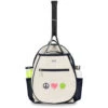 Ame & Lulu Tennis Camper Backpack (Peace Love Tennis) 1 Ame & Lulu Tennis Camper Backpack (Peace Love Tennis) -Tennis Pro Shop TCB241 Ame Lulu Tennis Camper Backpack Peace Love Tennis a 1000 1000
