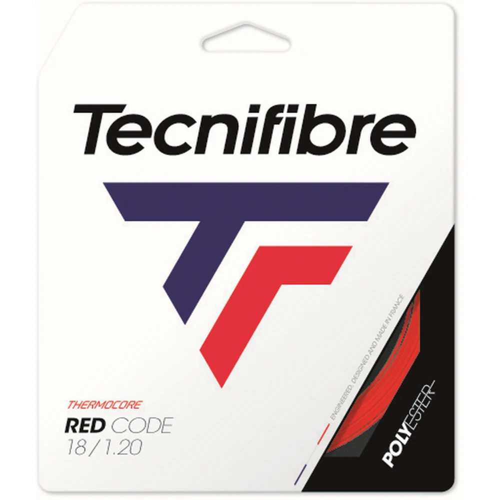 Tecnifibre Pro Red Code 18g Tennis String (Set) 3 Tecnifibre Pro Red Code 18g Tennis String (Set)