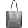 SportsChic Women’s Vegan Maxi Tennis Tote Bag (Pewter)