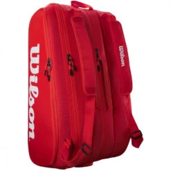 Wilson Super Tour 15 Pack Tennis Bag (Red) -Tennis Pro Shop WR8010301001 Wilson Super Tour 15 Pack Tennis Bag Red b 1000 1000
