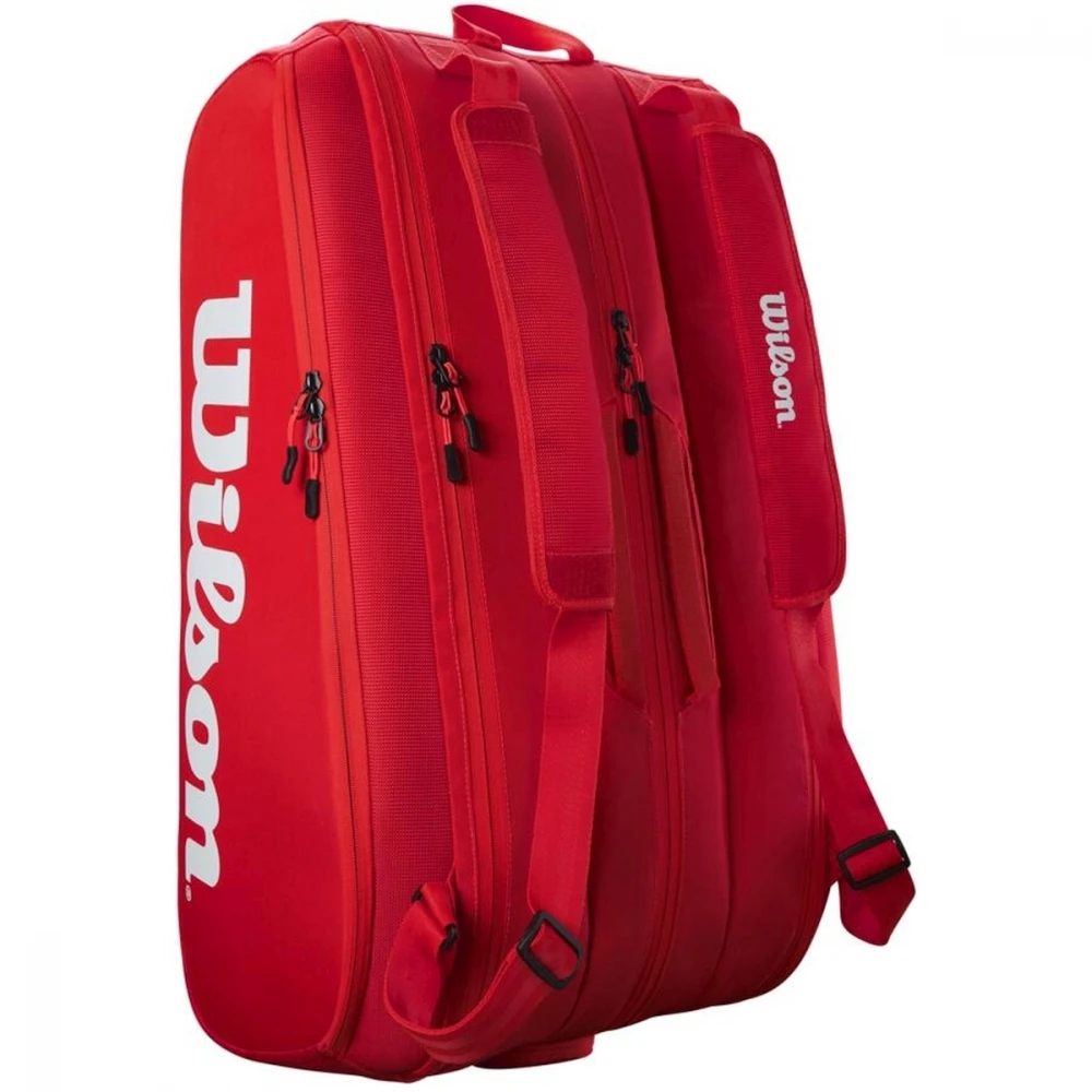Wilson Super Tour 15 Pack Tennis Bag (Red) - Image 2