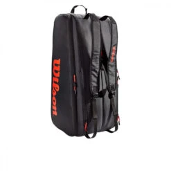 Wilson Tour 12 Pack Tennis Bag (Red/Black) -Tennis Pro Shop WR8011201001.Wilson Tour 12 Pack Red Black Tennis Bag .3 1000 1000
