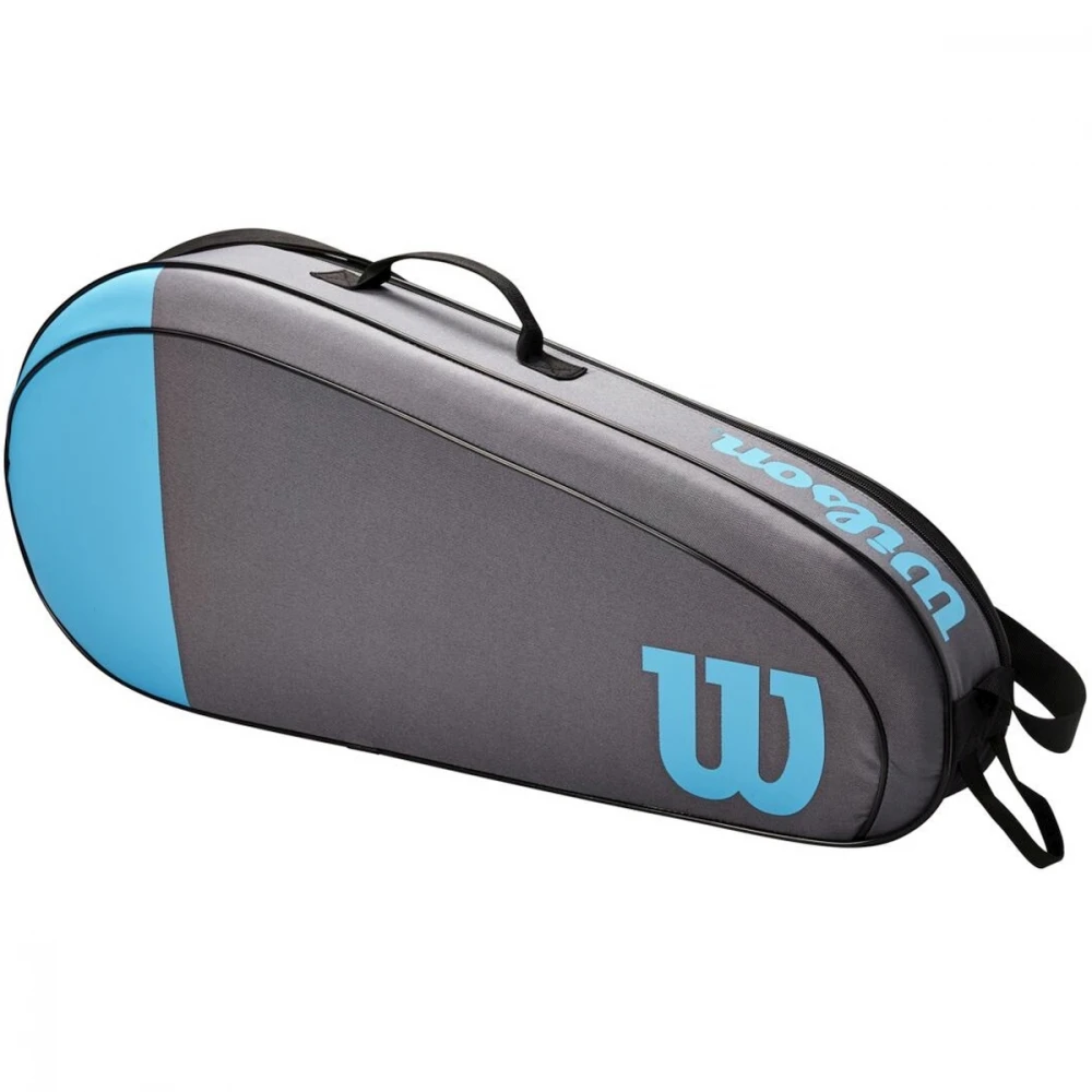 Wilson Team 3 Pack Tennis Bag (Blue/Gray)