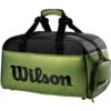 Wilson Super Tour Blade Small Tennis Duffel Bag (Green/Black)