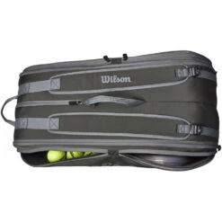 Wilson Tour 12 Pack Tennis Bag (Dark Green) -Tennis Pro Shop WR8022401001 Wilson Tour 12 Pack Tennis Bag Dark Green c 1000 1000