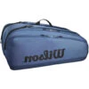 Wilson Ultra V4 Tour 12 Pack Tennis Bag (Blue) -Tennis Pro Shop WR8024001001 wilson ultra v4 tour 12 pack tennis bag2 1 1000 1000