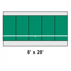 Bakko Economy Flat Series Backboard 8’ X 20’ -Tennis Pro Shop bakko economy flat series backboard 8by20 image34835C 1000 1000