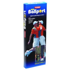 Tourna Ballport Mini 36-Ball Tennis Ball Hopper (Red Or Blue) -Tennis Pro Shop bp m box 1000 1000