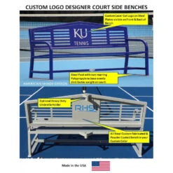 Custom Logo Apex 8-Foot Bench -Tennis Pro Shop cecalb 2 1000 1000 1