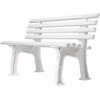 Gamma Courtside Tennis 4-FootPolybench (White Or Green) 2 Gamma Courtside Tennis 4-FootPolybench (White Or Green) -Tennis Pro Shop gamma courtside tennis polybench white or green 1000 1000
