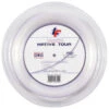 Laserfibre Native Tour 17g Pearl White Tennis String (Reel) -Tennis Pro Shop lfsr205 laserfibre native tour pearl white polyester tennis string reel 1000 1000 1