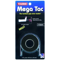 Tourna Mega Tac Overgrip (3 Pack) -Tennis Pro Shop mt bk 1000 1000