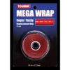 Tourna Mega Wrap Tennis Racquet Replacement Grip (Red) -Tennis Pro Shop mw r 1000 1000