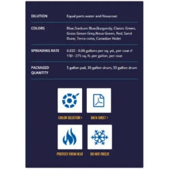 Nova NovaCoat Tennis Court Acrylic Topcoat (30 Gallon Pail) -Tennis Pro Shop nova novacoat tennis court acrylic topcoat 30 gallon pail 1000 1000