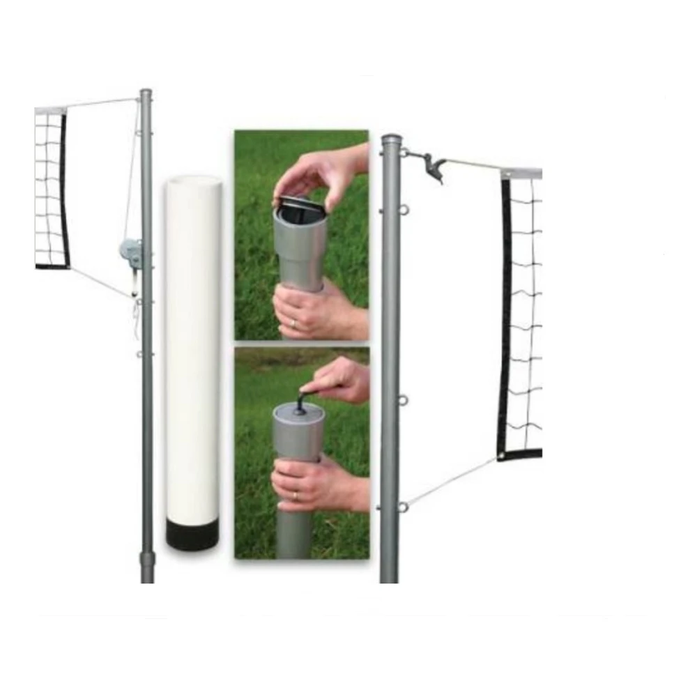 Outdoor Volleyball Set (Steel Top/PVC Sleeve), #VBPK1 3 Outdoor Volleyball Set (Steel Top/PVC Sleeve), #VBPK1