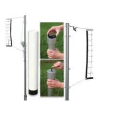 Outdoor Volleyball Set (Steel Top & Sleeve), #VBPK2