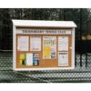 Courtmaster Outpost Model 1 Outdoor Tennis Court Display Board