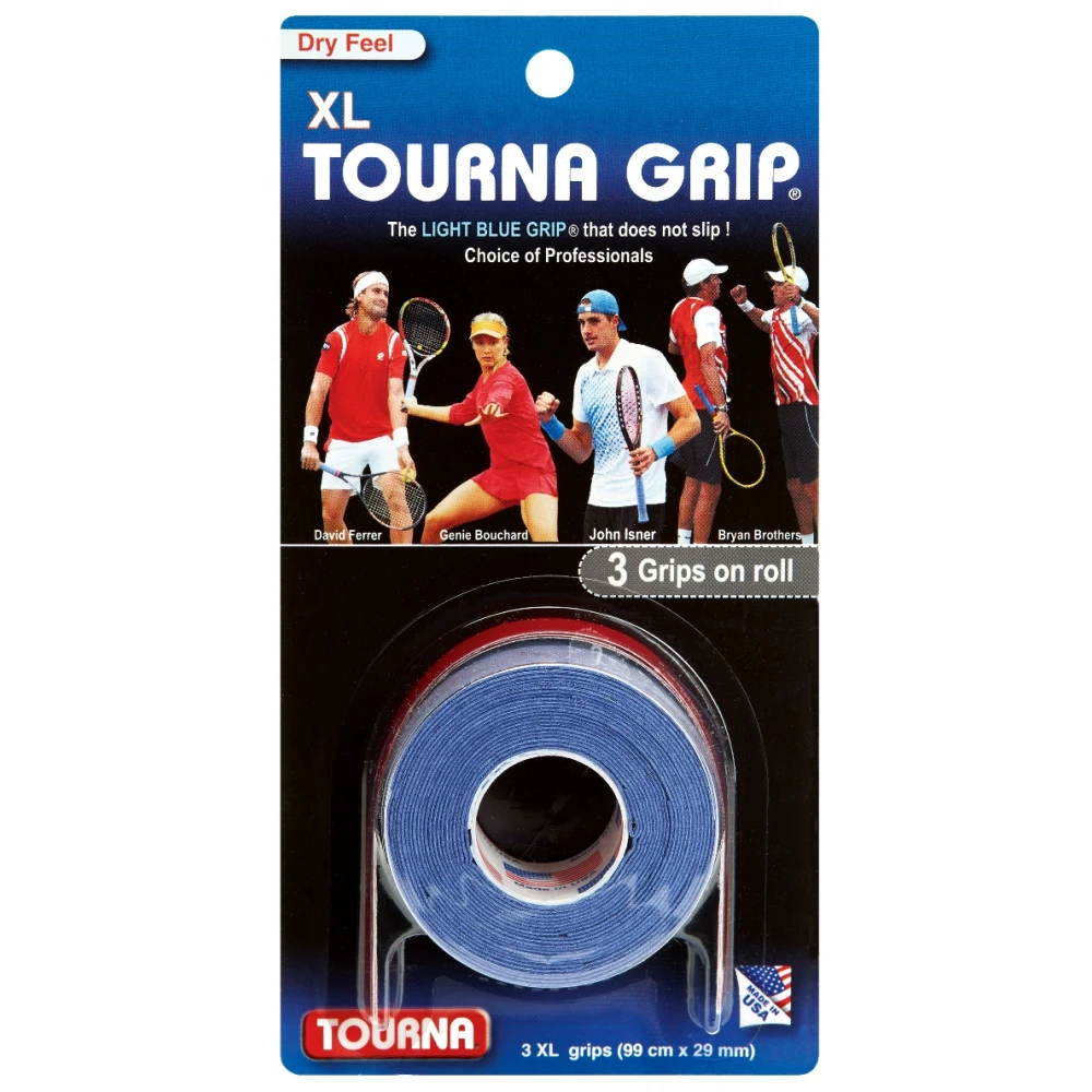 Tourna Grip XL Overgrip (3 Pack) 3 Tourna Grip XL Overgrip (3 Pack)
