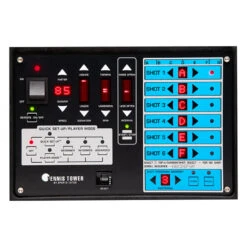 Sports Tutor Tennis Tower IO Deluxe Ball Machine W/ Remote Option 8 Sports Tutor Tennis Tower IO Deluxe Ball Machine W/ Remote Option -Tennis Pro Shop tower io deluxe control panel 1000 1000