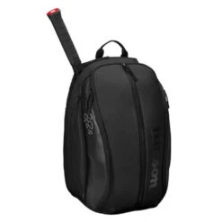 Wilson RF (Federer) DNA Tennis Backpack (Black) -Tennis Pro Shop wr8005302001 wilson rf federer dna tennis backpack black 1000 1000
