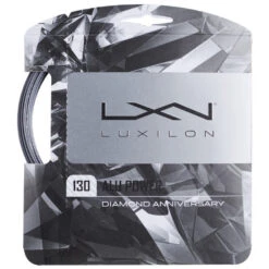 Luxilon ALU Power 130 Diamond Edition Silver Tennis String (Set)